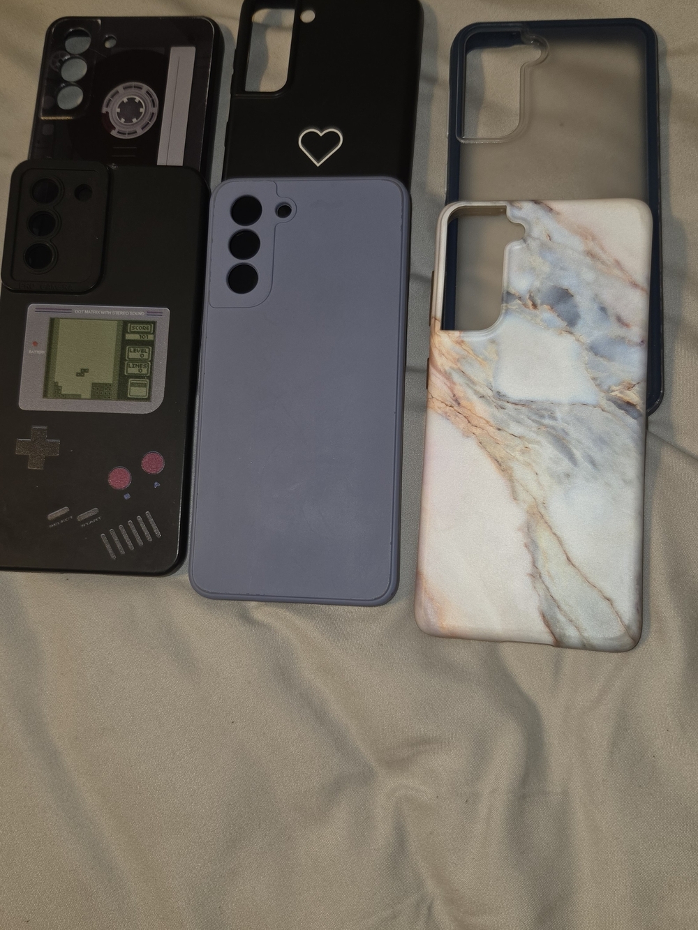 S21 Samsung Galaxy Silicone Phone Cases(6)